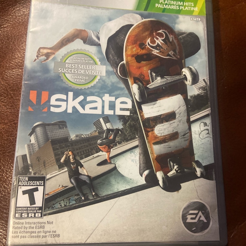 EA Skate Video Game for Xbox 360